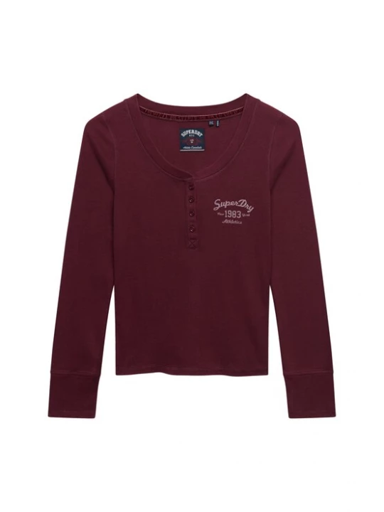 Foto van product Superdry & Co Shirt bordeaux / pastelrood