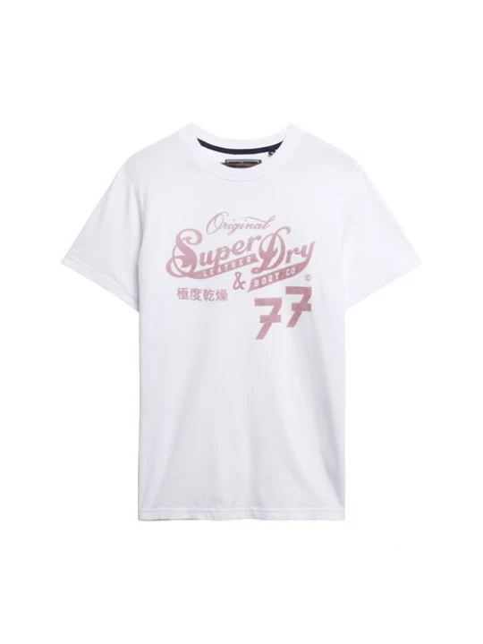Foto van product Superdry & Co Shirt bourgogne / wit