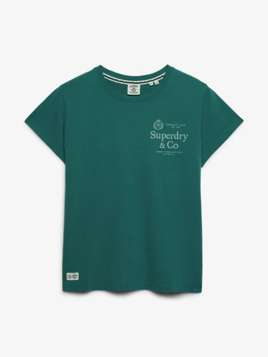 Foto van product Superdry & Co Shirt 'Classic' mintgroen / riet