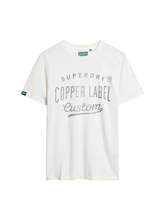 Foto van product Superdry & Co Shirt 'Copper' smoky blue / wit