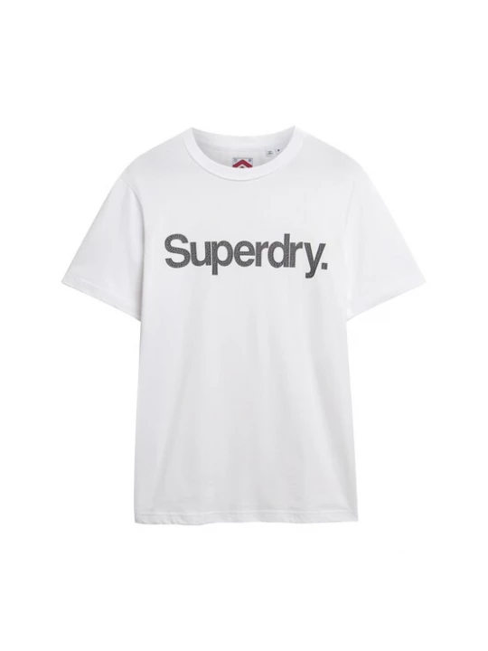 Foto van product Superdry & Co Shirt 'Core' antraciet / wit
