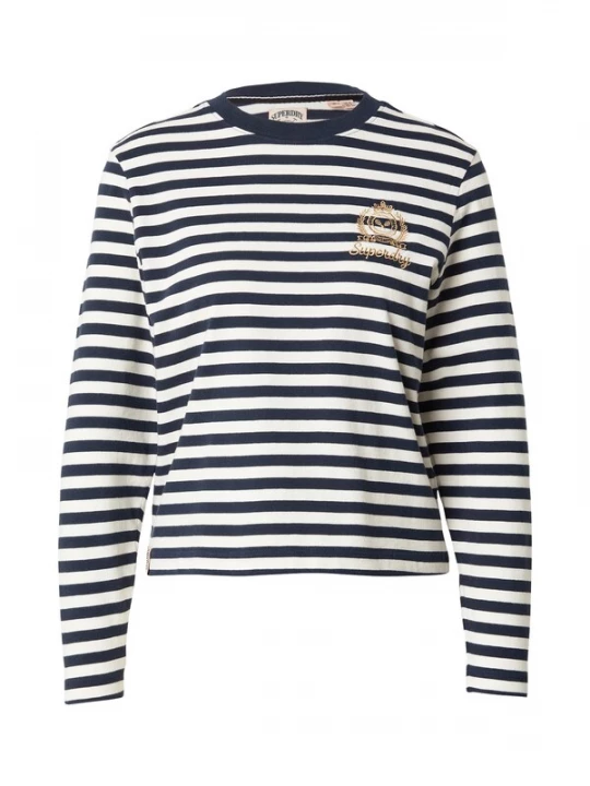 Foto van product Superdry & Co Shirt 'Country Club' marine / wit