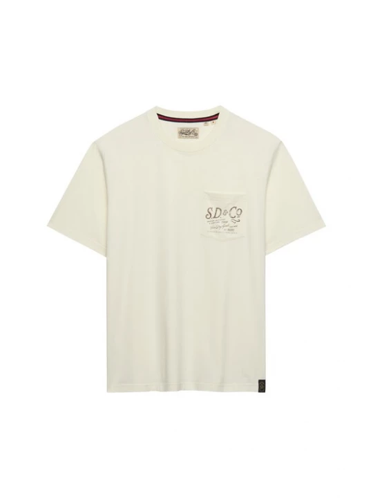 Foto van product Superdry & Co Shirt crème / bruin