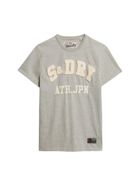 Foto van product Superdry & Co Shirt crème / grijs gemêleerd / wit