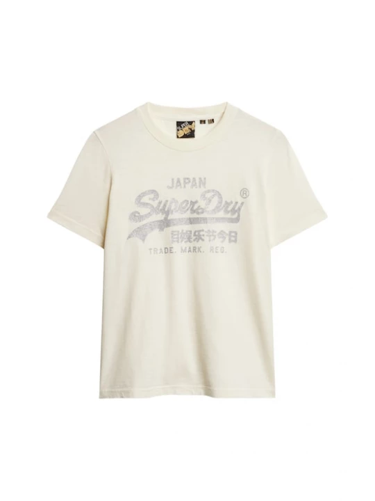 Foto van product Superdry & Co Shirt crème / zilver