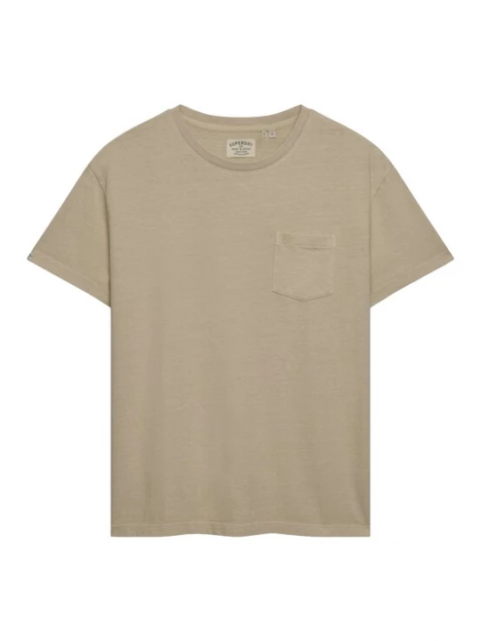 Foto van product Superdry & Co Shirt donkerbeige