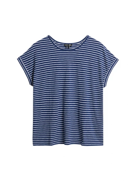 Foto van product Superdry & Co Shirt donkerblauw / offwhite