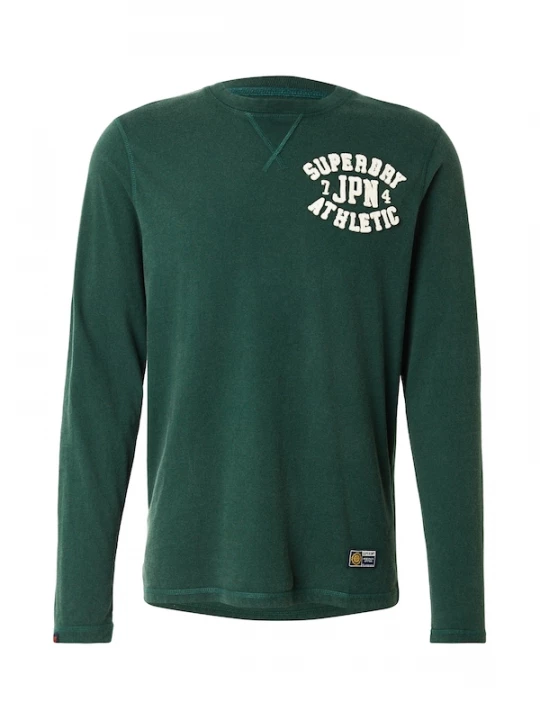 Foto van product Superdry & Co Shirt donkergroen / wit