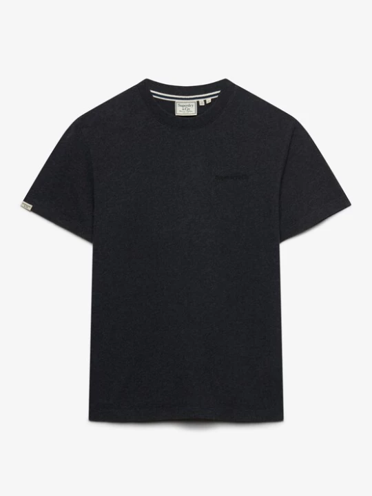 Foto van product Superdry & Co Shirt 'Essential Company' zwart gemêleerd