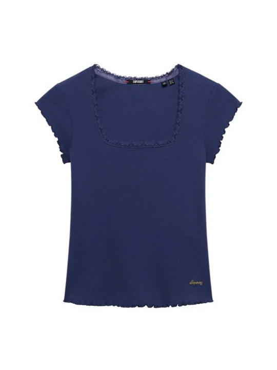 Foto van product Superdry & Co Shirt 'Essential' donkerblauw