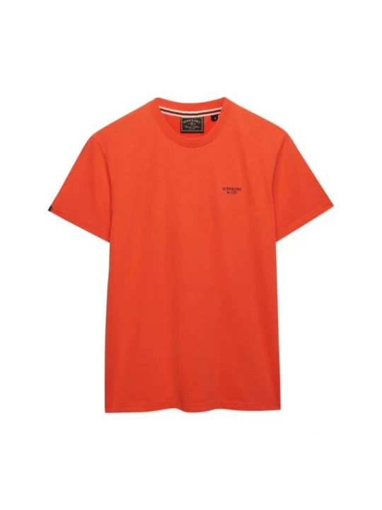 Foto van product Superdry & Co Shirt 'Essential' donkerblauw / oranje
