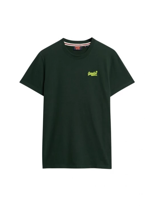 Foto van product Superdry & Co Shirt 'Essential' donkergroen