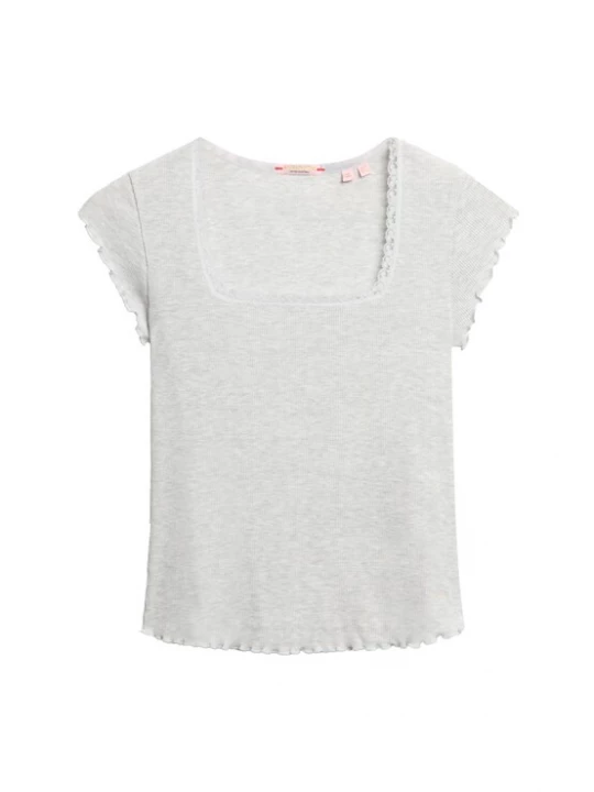 Foto van product Superdry & Co Shirt 'Essential' grijs