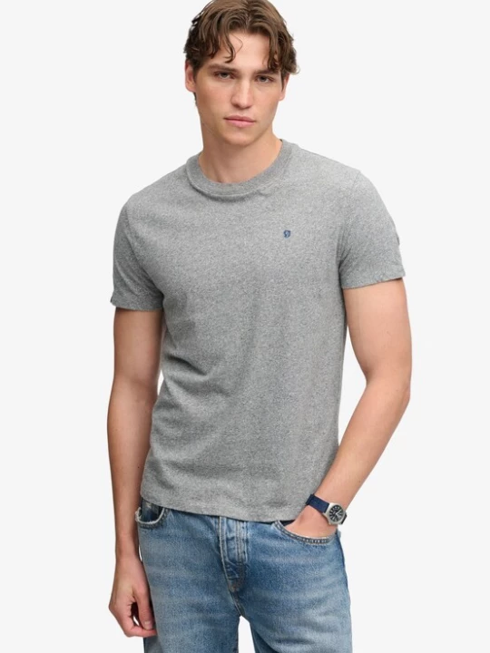 Foto van product Superdry & Co Shirt 'Essential' grijs gemêleerd