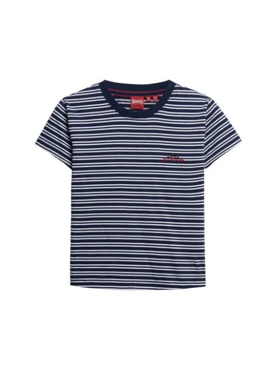 Foto van product Superdry & Co Shirt 'Essential' navy / wit