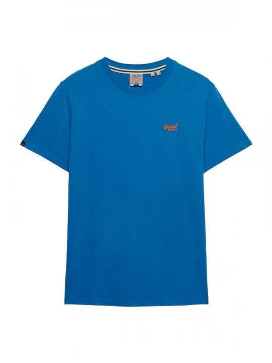 Foto van product Superdry & Co Shirt 'Essential' royal blue / koningsblauw / oranje