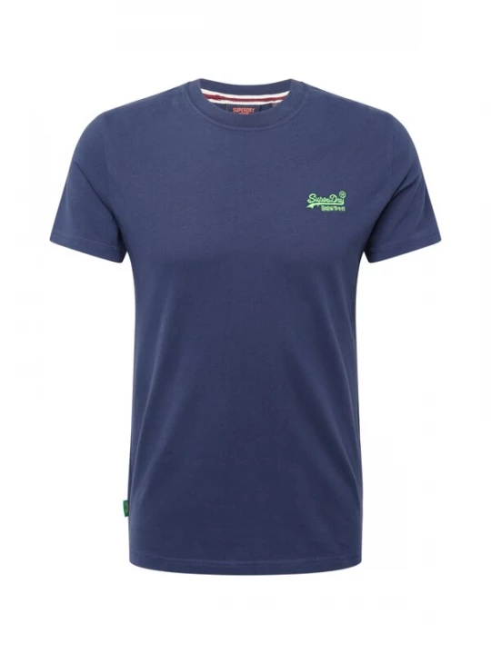 Foto van product Superdry & Co Shirt 'Essential' saffier / lichtgroen