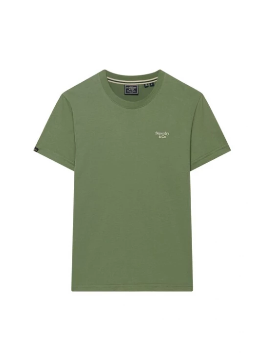Foto van product Superdry & Co Shirt 'Essential Serif' groen