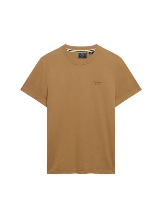 Foto van product Superdry & Co Shirt 'Essential Serif' lichtbruin