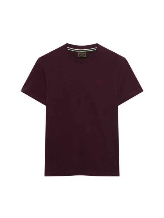 Foto van product Superdry & Co Shirt 'Essential Serif' wijnrood