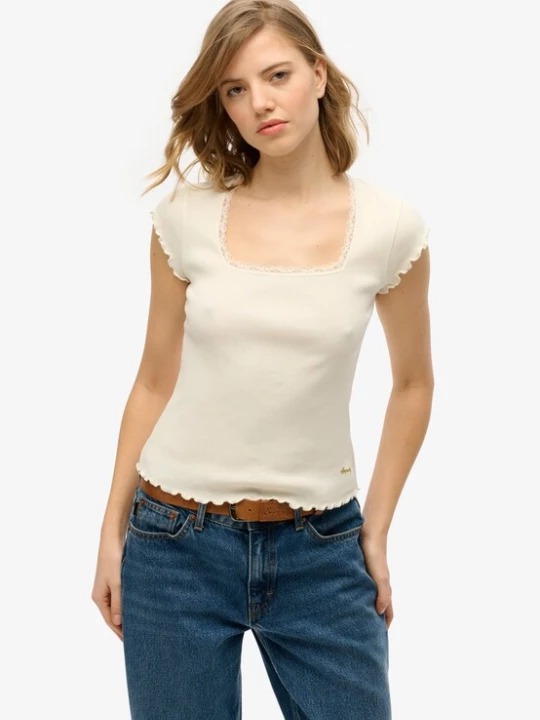 Foto van product Superdry & Co Shirt 'Essential' wolwit