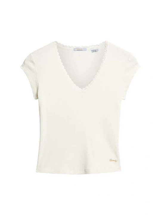 Foto van product Superdry & Co Shirt 'ESSENTIAL' wolwit