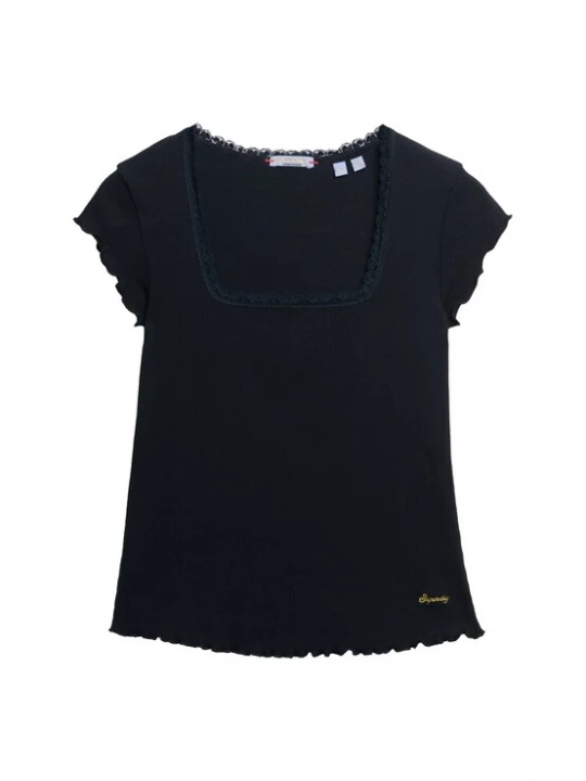 Foto van product Superdry & Co Shirt 'Essential' zwart