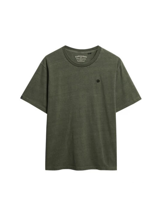 Foto van product Superdry & Co Shirt 'Essentials' donkergroen