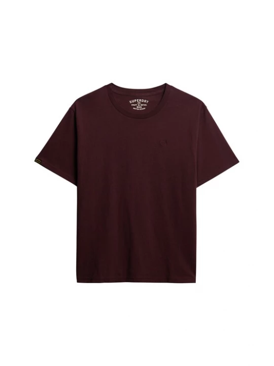 Foto van product Superdry & Co Shirt 'Essentials' wijnrood
