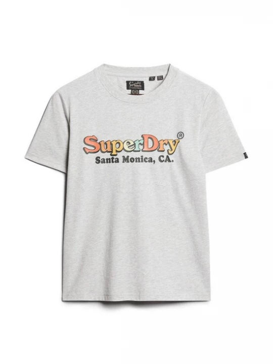 Foto van product Superdry & Co Shirt geel / grijs gemêleerd / oranje / zwart