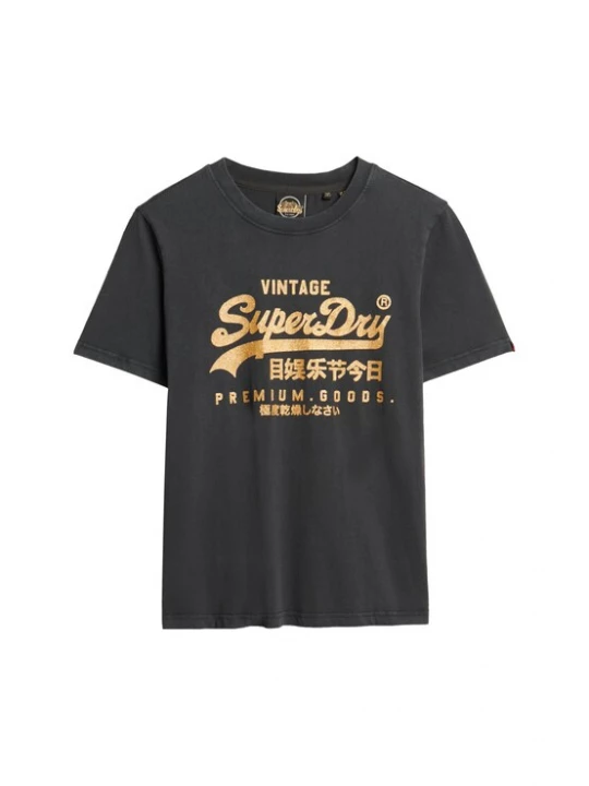 Foto van product Superdry & Co Shirt goud / zwart