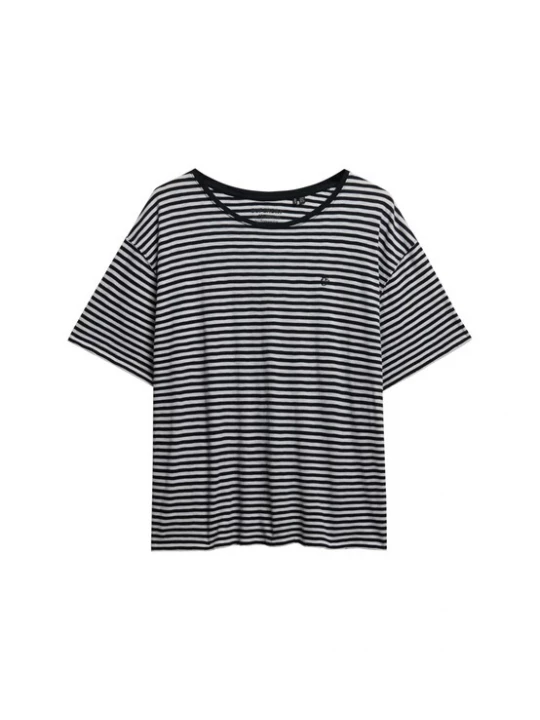 Foto van product Superdry & Co Shirt grijs / donkergrijs