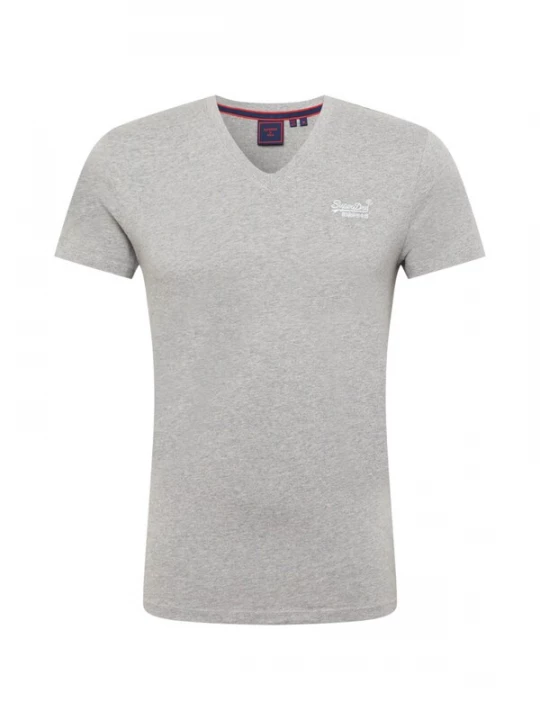 Foto van product Superdry & Co Shirt grijs gemêleerd / wit