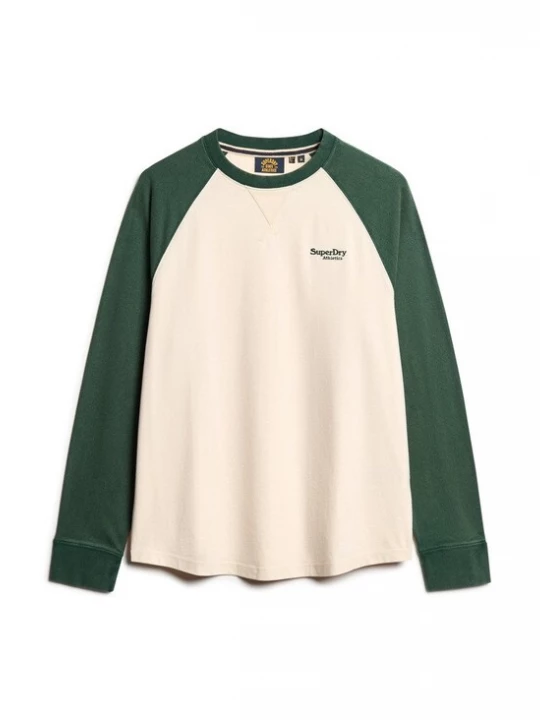 Foto van product Superdry & Co Shirt groen / zwart / wit