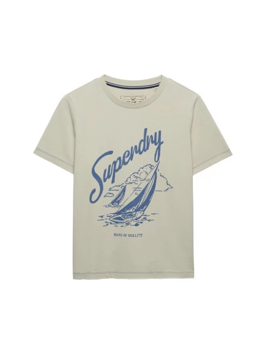 Foto van product Superdry & Co Shirt 'Heritage Hamptons' lichtblauw / kaki