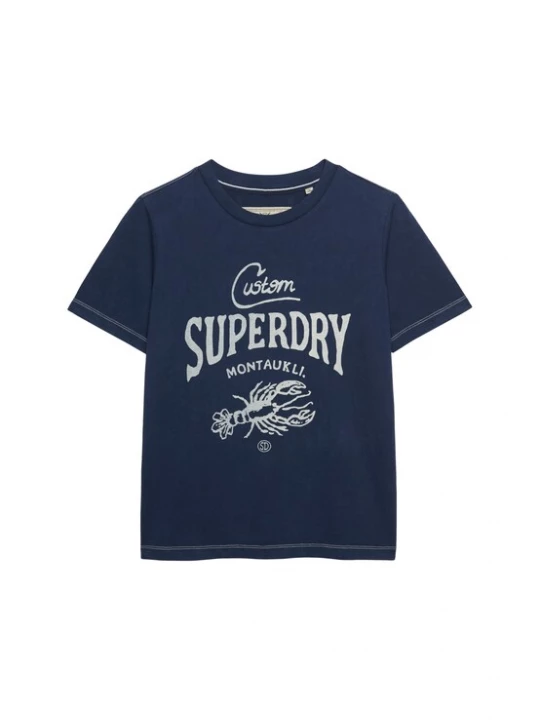 Foto van product Superdry & Co Shirt 'Heritage Hamptons' marine / lichtblauw