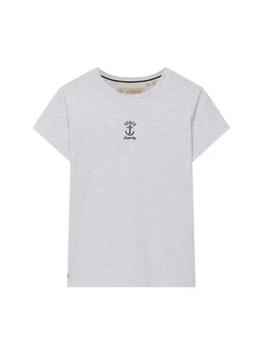 Foto van product Superdry & Co Shirt 'Heritage' navy / grijs gemêleerd