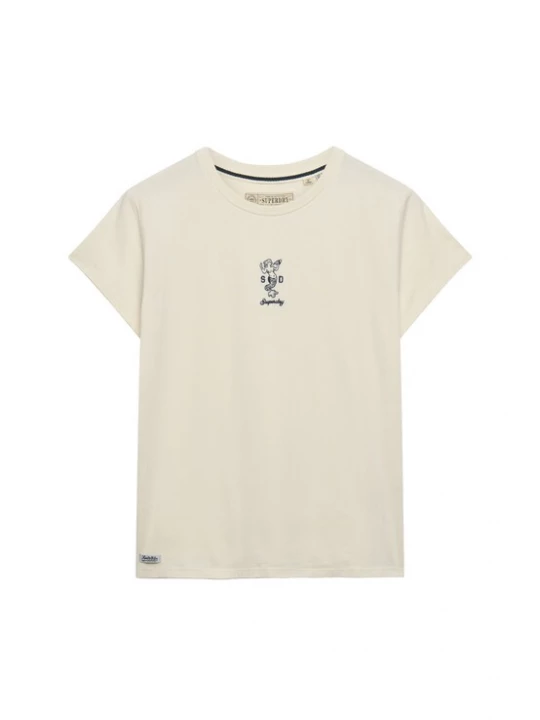 Foto van product Superdry & Co Shirt 'Heritage' navy / offwhite