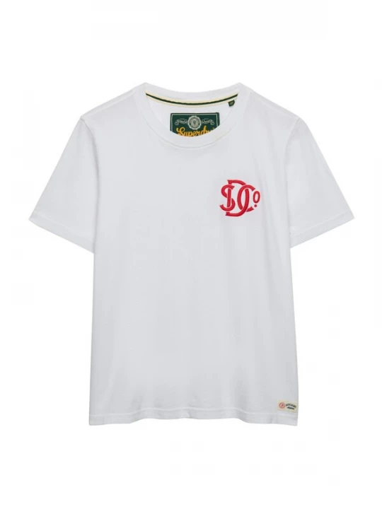 Foto van product Superdry & Co Shirt knalrood / wit