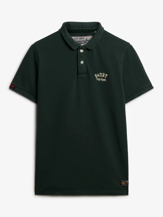 Foto van product Superdry & Co Shirt lichtbeige / donkergroen