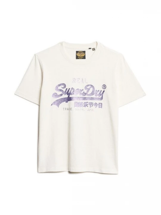 Foto van product Superdry & Co Shirt lichtbeige / lavendel