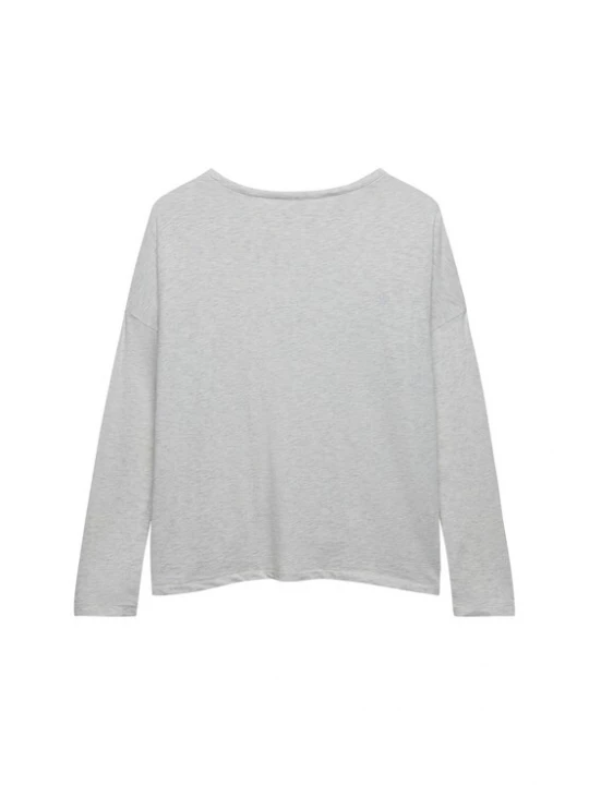 Foto van product Superdry & Co Shirt lichtgrijs