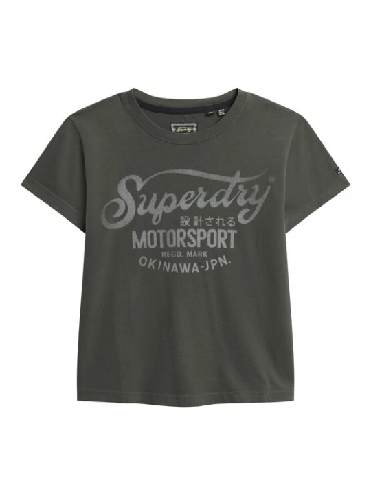 Foto van product Superdry & Co Shirt lichtgrijs / donkergrijs