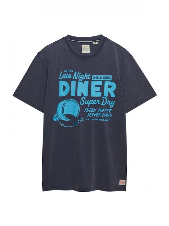 Foto van product Superdry & Co Shirt 'LOCAL BUSINESS' marine / azuur