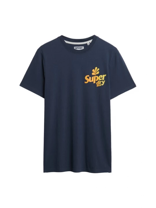 Foto van product Superdry & Co Shirt marine / donkergeel