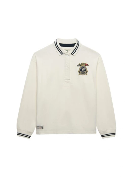 Foto van product Superdry & Co Shirt marine / donkergroen / rood / wolwit