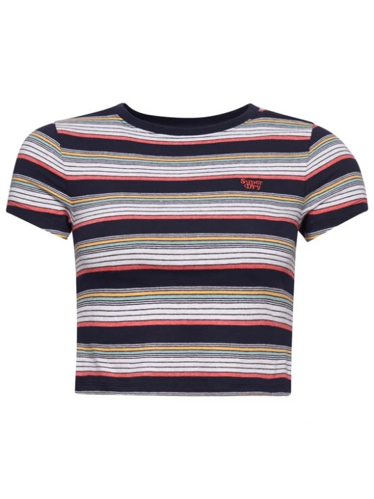 Foto van product Superdry & Co Shirt marine / mintgroen / rood / wit