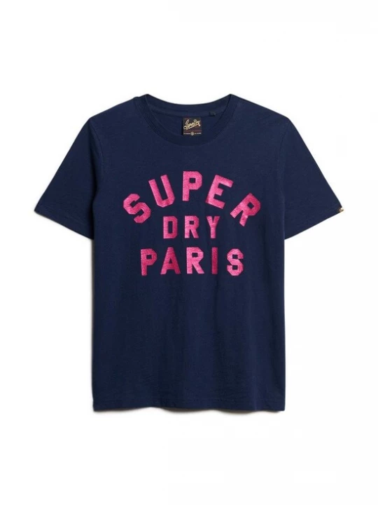 Foto van product Superdry & Co Shirt marine / pink