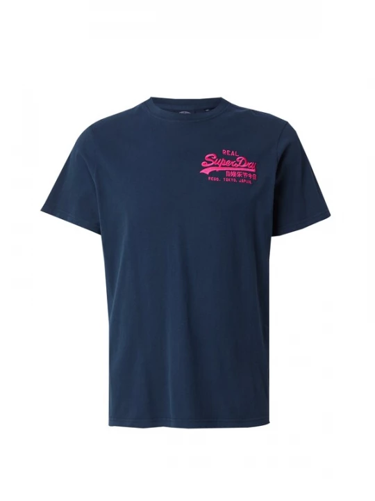 Foto van product Superdry & Co Shirt marine / pink