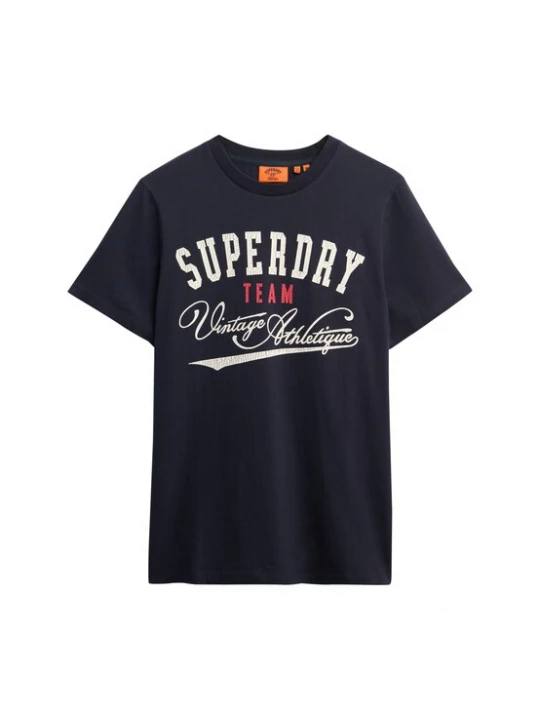Foto van product Superdry & Co Shirt marine / rood / wit